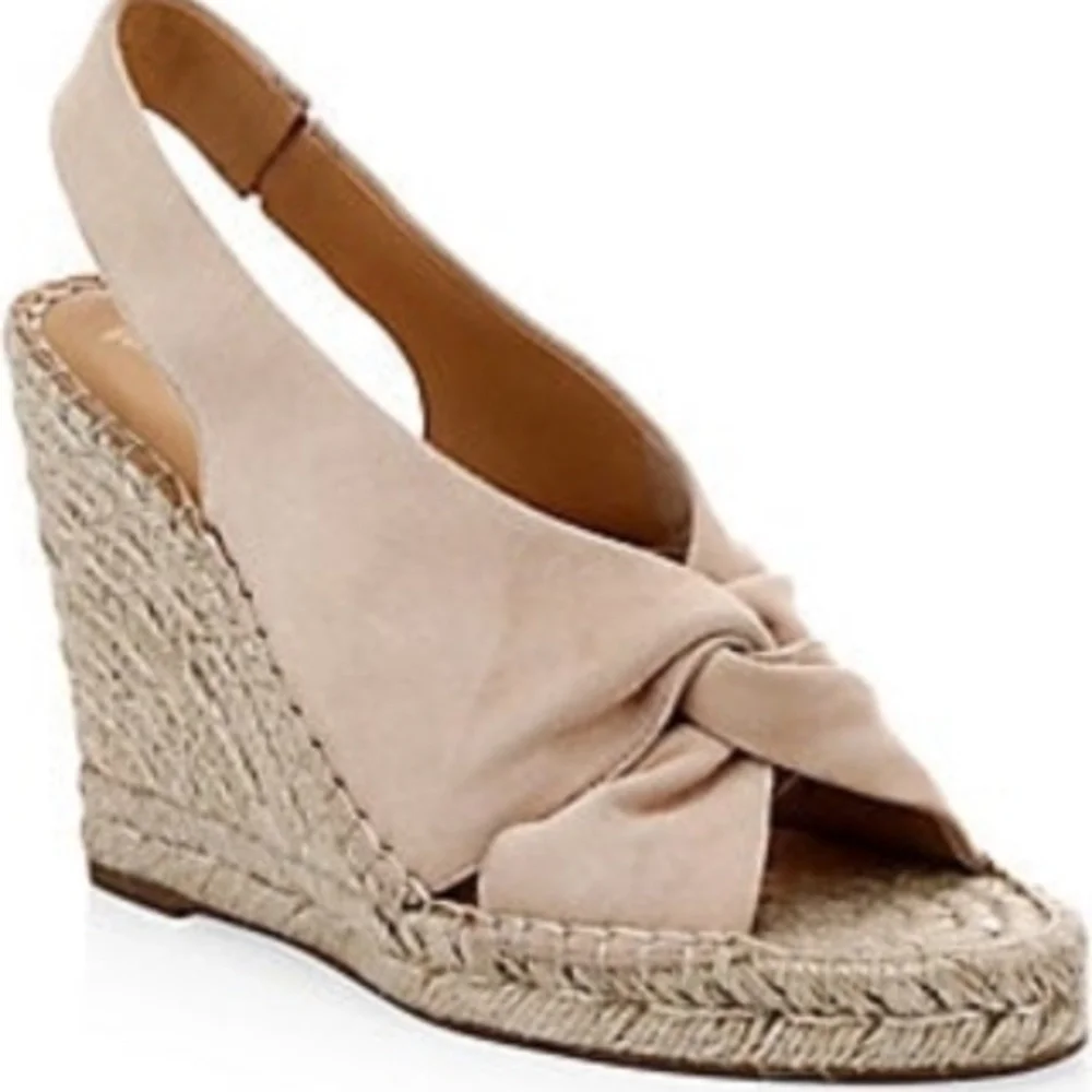 Joie Pink Suede Kaili Wedge